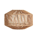 anne light & home Anne Light Schrim Braun h:15,5cm ø:23cm