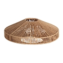 anne light & home Anne Light Schirm K2023DS Braun h:16cm ø40cm