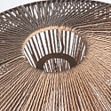 anne light & home Anne Light Schirm K2024DS Braun h:24cm ø:20cm