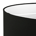 shade KAPPEN - � 40CM high, cylindrical, black