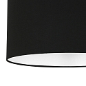 shade KAPPEN - � 40CM high, cylindrical, black