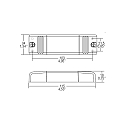 TCI LED Konverter DCC 15W 350mA, nicht dimmbar