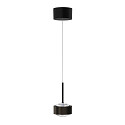 pendant luminaire PUK! PRO 120 MOTION 1 flame IP20, black matt dimmable