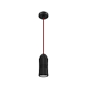 pendant luminaire NEO! SWING (MV) surface-mounted version, focusable IP20, black matt dimmable
