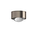 LED Downlight PUK MINI ONE 2, � 8cm, 8W 2700K, CRi 90, starr, dimmbar, ohne Linse, nickel matt