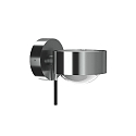 Top Light LED Wandleuchte PUK MINI WALL +, � 8cm, Up/Down, 16W 2700K, CRi 90, dimmbar, drehbar, ohne Linse, chrom matt