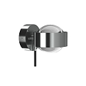 Top Light LED Wandleuchte PUK MINI WALL +, � 8cm, Up/Down, 16W 2700K, CRi 90, dimmbar, drehbar, ohne Linse, chrom matt