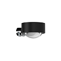 LED Spiegel-Klemmleuchte PUK MINI WALL FIX, IP20, � 8cm, Up/Down, 16W 2700K, CRi 90, ohne Linse, schwarz matt/chrom