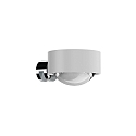 LED Spiegel-Klemmleuchte PUK MINI WALL FIX, IP20, � 8cm, Up/Down, 16W 2700K, CRi 90, ohne Linse, wei� matt/chrom