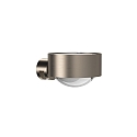 Top Light LED Spiegel-Klemmleuchte PUK MINI WALL FIX, IP20, � 8cm, Up/Down, 16W 2700K, CRi 90, ohne Linse, nickel matt