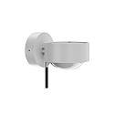 Top Light LED Wandleuchte PUK MINI WALL +, � 8cm, Up/Down, 16W 2700K, CRi 90, dimmbar, drehbar, ohne Linse, wei� matt/chrom