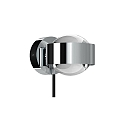 Top Light LED Wandleuchte PUK MINI WALL +, � 8cm, Up/Down, 16W 2700K, CRi 90, dimmbar, drehbar, ohne Linse, chrom