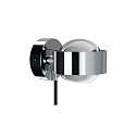 Top Light LED Wandleuchte PUK MINI WALL +, � 8cm, Up/Down, 16W 2700K, CRi 90, dimmbar, drehbar, ohne Linse, chrom