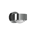 LED Wandleuchte PUK MINI WALL, Up/Down, � 8cm, 16W 2700K, CRi 90, dimmbar, starr, ohne Linse, chrom matt