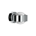 Top Light LED Wandleuchte PUK MINI WALL, Up/Down, � 8cm, 16W 2700K, CRi 90, dimmbar, starr, ohne Linse, chrom