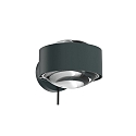 Top Light LED Wandleuchte PUK MAXX WALL +, � 13cm, Up/Down, 20W 2700K, CRi 90, dimmbar, drehbar, ohne Linse, anthrazit matt/chrom