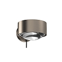 Top Light LED Wandleuchte PUK MAXX WALL +, � 13cm, Up/Down, 20W 2700K, CRi 90, dimmbar, drehbar, ohne Linse, nickel matt