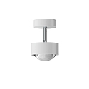 LED Deckenleuchte PUK MINI TURN, � 8cm, 8W 2700K, CRi 90, dreh- und schwenkbar, dimmbar, ohne Linse, wei� matt/chrom