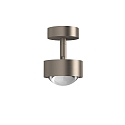 LED Deckenleuchte PUK MINI TURN, � 8cm, 8W 2700K, CRi 90, dreh- und schwenkbar, dimmbar, ohne Linse, nickel matt