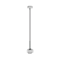 LED Pendelleuchte PUK MINI DROP SOLO, Up/Down, � 8cm, 16W 2700K, CRi 90, ohne Linse, wei� matt/chrom