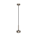 LED Pendelleuchte PUK MINI DROP SOLO, Up/Down, � 8cm, 16W 2700K, CRi 90, ohne Linse, nickel matt