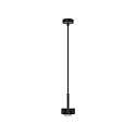LED Pendelleuchte PUK MINI LONG ONE, Kopf � 8cm, Down, 8W 2700K, CRi 90, ohne Linse, schwarz matt
