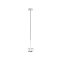 LED Pendelleuchte PUK MINI LONG ONE, Kopf � 8cm, Down, 8W 2700K, CRi 90, ohne Linse, wei� matt