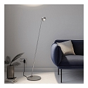 floor lamp PUK MINI FLOOR MINI SINGLE (LED) up / down, with touch dimmer, without lens IP20, anthracite matt dimmable