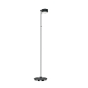 Top Light LED Stehleuchte PUK MAXX FLOOR MINI, � 12cm, Up/Down, 20W 2700K, CRi 95, ohne Linse, anthrazit matt/chrom