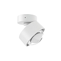 Top Light LED Deckenleuchte PUK MINI MOVE, � 8cm, 8W 2700K, CRi 90, dreh-/schwenkbar, ohne Linse, wei� matt