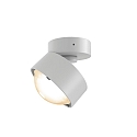 Top Light LED Deckenleuchte PUK MINI MOVE, � 8cm, 8W 2700K, CRi 90, dreh-/schwenkbar, ohne Linse, wei� matt
