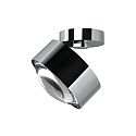 LED Deckenleuchte PUK MAXX MOVE, � 12cm, 10W 2700K, CRi >90, dreh-/schwenkbar, ohne Linse, chrom