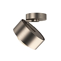 Top Light LED Deckenleuchte PUK MAXX MOVE, � 12cm, 10W 2700K, CRi >90, dreh-/schwenkbar, ohne Linse, nickel matt