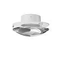 LED Deckenleuchte PAXX 2, Up/Down, � 15cm, 20W 2700K, CRi 90, dimmbar, Metall / Glaslinse klar, Wei� matt (White Edition)