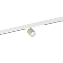 LED Schienenstrahler DOMY ON STREX 1.0, 48V, 6W, IP20, DALI dimmbar, 3000K, 575lm, wei�/seidengrau