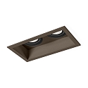 Recessed spot PLANO 2.0 PAR16, 2x GU10 max. 12W, rotatable/swivelling