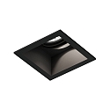 LED Deckeneinbau-Strahler PLANO 1.0, IP20, 1-flammig, 17V, 6/9W, CRi >90, kardanisch, 2700K 15�, mattschwarz