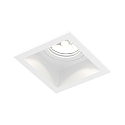 LED Deckeneinbau-Strahler PLANO IP44 1.0, IP44/20, 1-flammig, 17V, 6/9W, CRi >90, starr, 3000K 15�, mattwei�