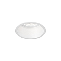 LED Deckeneinbau-Strahler DEEPER 1.0, IP20, 17V, 6/9W, CRi >90, starr, Clipfedern, 2700K 15�, mattwei�