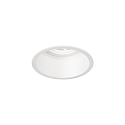 recessed spotlight DEEPER IP44 1.0 - LED rigid, multipower, with leaf springs IP44 / IP20, mat, traffic white dimmable