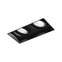 LED Recessed spot STRANGE PETIT ADJ 2.0, 18V / 350mA, 2x 6W 1800-2850K, CRi >95, black