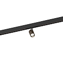 LED Schienenstrahler CENO ON STREX 1.0, 48V, 9,2W, IP20, nicht dimmbar, 3000K, 510lm, schwarz/bronze