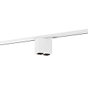 1-phase spot PIRRO SPOT ON TRACK 2.0 2 flames, incl. 1-phase adapter IP20, black matt, white matt dimmable