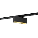 1-phase spot PIRRO OPAL ON TRACK 4.0 incl. 1-phase adapter IP20, gold, black matt dimmable