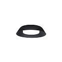 LED Wand-/Deckenleuchte TOWNA 1.0, IP44, � 25.4cm, 3000K, dimmbar, schwarz