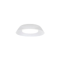 LED Wall /Ceiling luminaire TOWNA 1.0, IP44, � 25.4cm, 2700K, dimmable, white