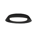 LED Wand-/Deckenleuchte TOWNA 2.0, IP44, � 37.1cm, 2700K, dimmbar, schwarz