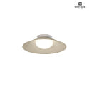 ceiling luminaire CLEA CEILING SURF 1.0 IP20, silk grey dimmable