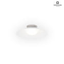 ceiling luminaire CLEA CEILING SURF 1.0 IP20, white matt dimmable