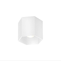 LED Deckenleuchte HEXO CEILING SURFACE 1.0, IP20, 1-flammig, 8W 2700K, DALI dimmbar, wei� matt
